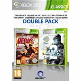 Ubisoft Double Pack Ghost Recon Advance Warfighter 2 & Tom Clancys Rainbow Six Vegas 2 Game Ubisoft Double Pack Ghost Recon Advance Warfighter 2 & Tom Clancys Rainbow Six Vegas 2 Game